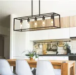 Interior Ave – Industrial 5 Light Chandelier