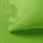 1000TC Ultra Soft Fitted Sheet & Pillowcase Set – Single Size Bed – Green