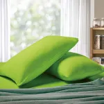 1000TC Premium Ultra Soft Standrad size Pillowcases 2-Pack – Green