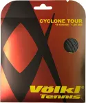 1 Pack Volkl Cyclone Tour 18g/1.20mm Tennis Racquet Strings – Anthracite