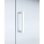 40mm Adjustable Contemporary Corner Sliding Chrome Shower Screen 90x92cm