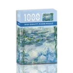 1000-Piece High-Quality Jigsaw Puzzle - Water Lilye