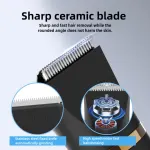 3-in-1 Waterproof Rechargeable Electric Hair Trimmer Set for Men – Professional Grooming Kit