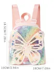 Glitter Butterfly Sequin Backpack – Sparkling Small Backpack for Kids