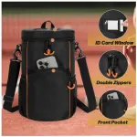 Black Versatile Tennis Baseball Lacrosse Bag with Multiple Pockets – Portable Black Design