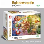 1000 piece Jigsaw Puzzle for Adults – Landscape Cityscape Art, Premium Quality Paper Cardboard, 70x50cm Finished Size, Stress Relief Brain Game Gift for Ages 14+ [flower]