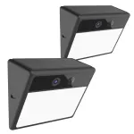 Connect Outdoor Wall Light Camera Twin Pack