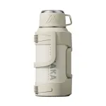316 Stainless Steel Thermos Large Capacity Thermos Portable Thermos Flask – White – Size 2000ml