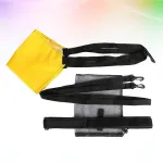 1Set Swimming Exerciser Leash with Adjustable Swim Resistance Belt Fast Drying for Pool Workout
