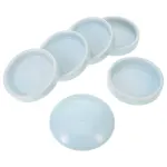 1Set Stackable Ceramic Pigment Plates Water Dropper Porcelain Paint Palette Tray