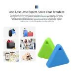 Bluetooth Tracker Mini Tracking Device GPS Smart Tracking Finder for Key/Phone with APP Control Black