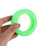 18-Piece Assorted Silicone Cable Ties Set, Flexible Wire Organizers for Home, Office, and School Use