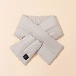 Rechargeable Thickened Heated Scarf – Rechargeable Thickened Heated Scarf Light Grey