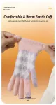 2Pcs Touchscreen Knitted Gloves Black
