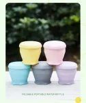 4Pcs Portable Folding Outdoor Water Cup – 4 Pink