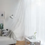 2 Pack Semi Blackout Sheer Curtains Gray
