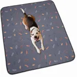 2pcs Black Pet Pad, Size S (50×35cm)