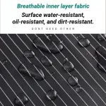 2-Pack Black Waterproof Aprons