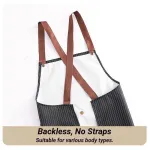 2-Pack Navy Waterproof Aprons