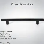10 Pcs M8829-96 Large Black