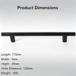 10 Pcs M8829-128 Large Black