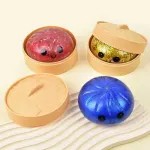 6Pcs Glitter Cute 5.5cm Bun Squishy Anxiety Relief Toy