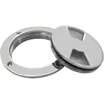 4 Inch 316 Stainless Steel Round Deck Plate Marine Yacht Hardware Fitting