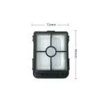 5 Filters + 1 White Cleaning Brush For Bissell 2554A