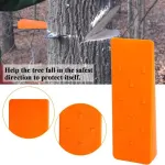 5 Inch Plastic Tree Felling Wedges 2Pcs Log Splitting Garden Tool