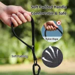 Dog Retractable Leash – Blue, 1.0×5m