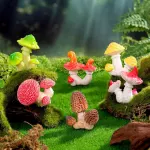 10pcs Artificial Mushroom Ornament-Type 7