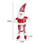 2Pcs Christmas Elastic Rope Snowman Curtain Tiebacks