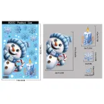 6 Styles Christmas Window Stickers Pack-02