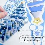 6 Styles Christmas Window Stickers Pack-03