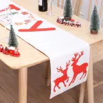 2Pcs Christmas Printed Table Runner 003