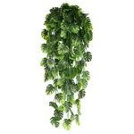 5-Fork Pine Needle Wall Hanging Vine 2 pieces – Mini Monstera Wall Hanging Vine