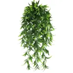 5-Fork Pine Needle Wall Hanging Vine 2 pieces – Serrated Leaf Hanging Vine