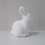 2PS Moss Bunny Decor 7.6cm High