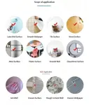 2Sets W05 Halloween Static Window Stickers (9 Sheets Per Set)