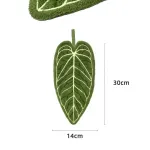 2 Pack Leaf Pattern Hand Towels