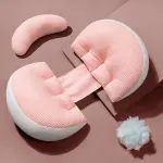 Pregnancy Belly & Back Support Pillow, Adjustable & Fully Machine Washable, High Elasticity & Long-Lasting Shape, Relieves Aches and Pains During Pregnancy. – Sunlight green