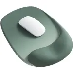 Ergonomic Gel Mouse Pad, 4-Layer Anti-Slip Breathable Support, Conforms to Wrist Prevents Strain, Pain-Free During Long Office Hours. – Grey