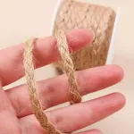 2PCS Natural Jute Rope 5mm*10m, Eco-friendly & Durable, Essential for DIY & Home Decor