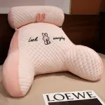 1 cushion, includes pillow core for comfortable back support, ergonomic lumbar support, soft cartoon cushion, suitable for beds, sofas, office, and home decor, a thoughtful birthday gift for friends and family. 60x40CM. – Yellow