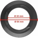 5 Pcs Rubber Seals for Kitchen Sink Plug