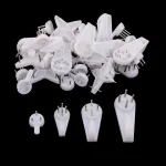 40 Count Heavy Duty Picture Hangers for Brick Concrete and Cinder Walls With Installation Pins