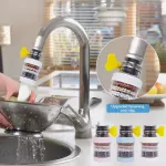3 Piece Six Layer Activated Carbon Faucet Filter Set for Kitchen Sinks, Splashproof