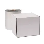 100m Hair Foil, Embossed Silver