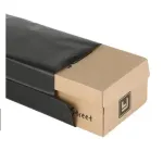 100pcs Black E-commerce Mail Bags, 30x42cm