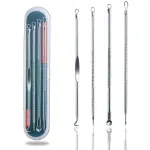 4-pack Blackhead Remover Tool, Silver